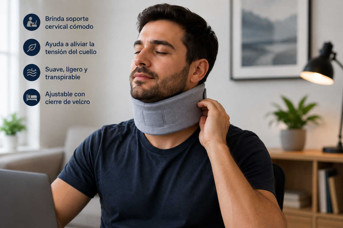 CerviRelief™ | Soporte Cervical Ergonómico